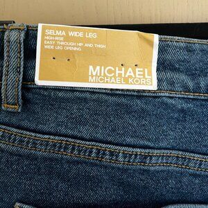 Michael Kors Selma Wide Leg Jean NWT